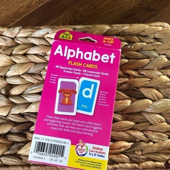 Alphabet Flash Cards - Picture 2 of 2